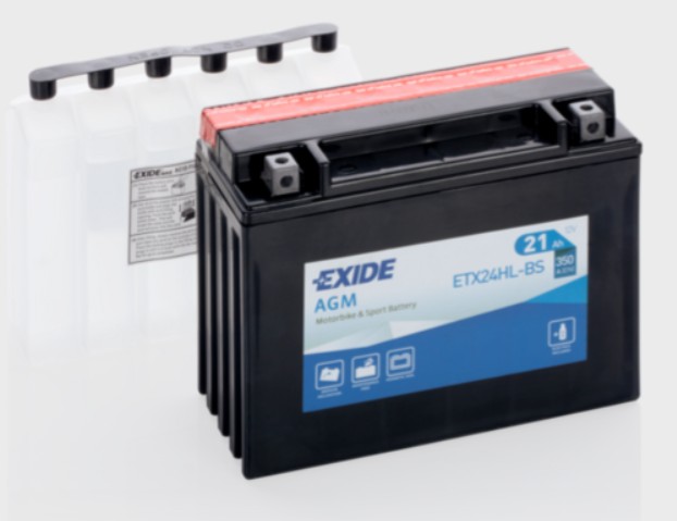 Аккумуляторная батарея Exide ETX24HL-BS
