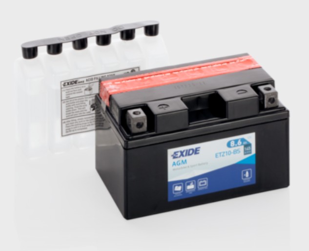 Аккумуляторная батарея Exide ETZ10-BS