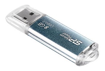 Флешка Silicon Power 8Gb M01 SP008GBUF3M01V1B USB3.0 синий