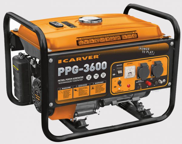 Электрогенератор Carver PPG-3600