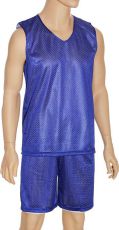 Комплект баскетбольной формы SLand 168260 4XL Blue white