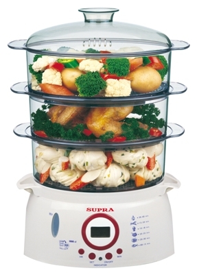 Пароварка Supra FSS-312 (уценка: поврежденая упаковка)