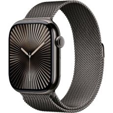 Умные часы Apple Watch Series 10 A3003 2024 46 мм бежевый титан/бежевый [mwyw3zp/a]