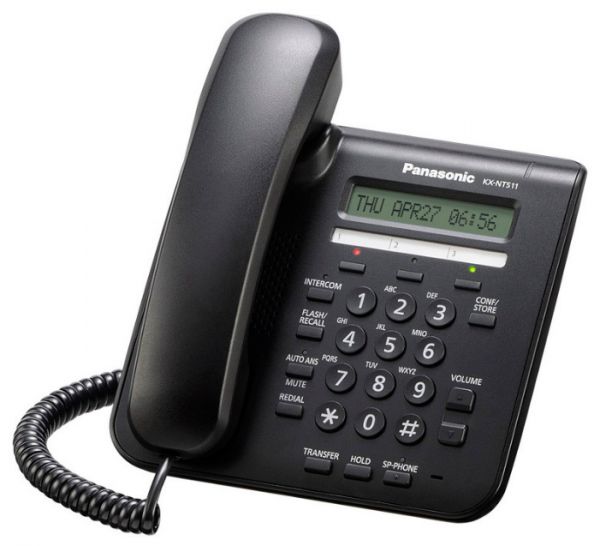 VoIP-телефон Panasonic PANASONIC KX-NT511PRUB